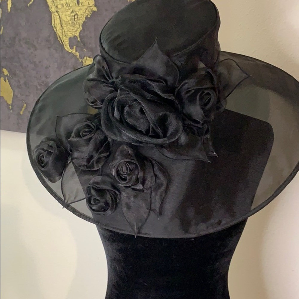 Beautiful black hat